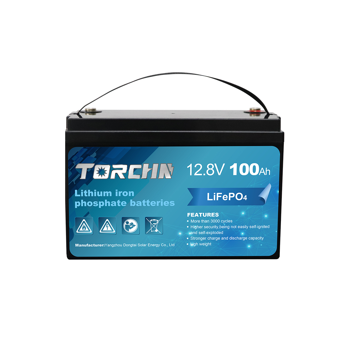 12v100ah储能磷酸铁锂电池 