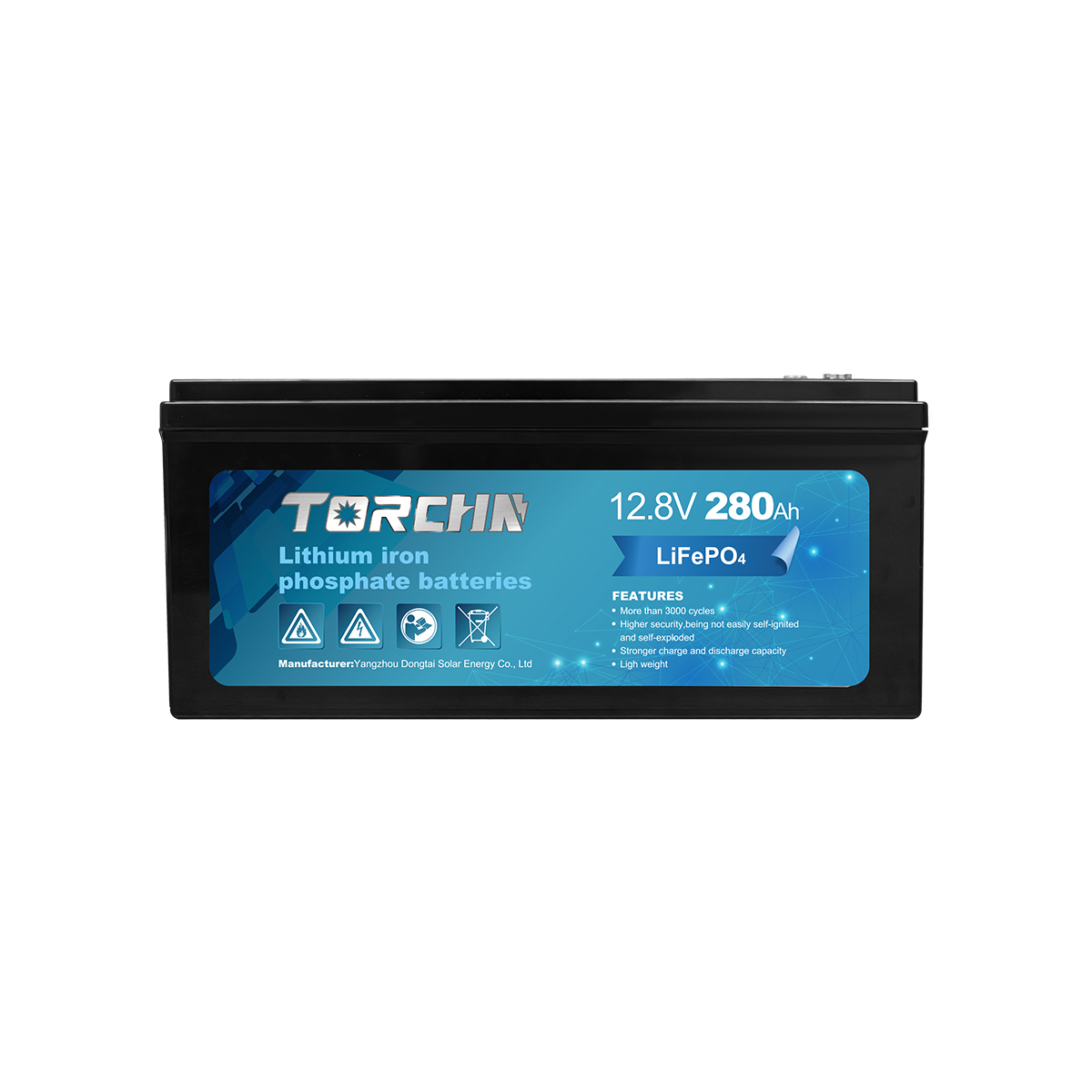 12.8v280ah储能磷酸铁锂电池 